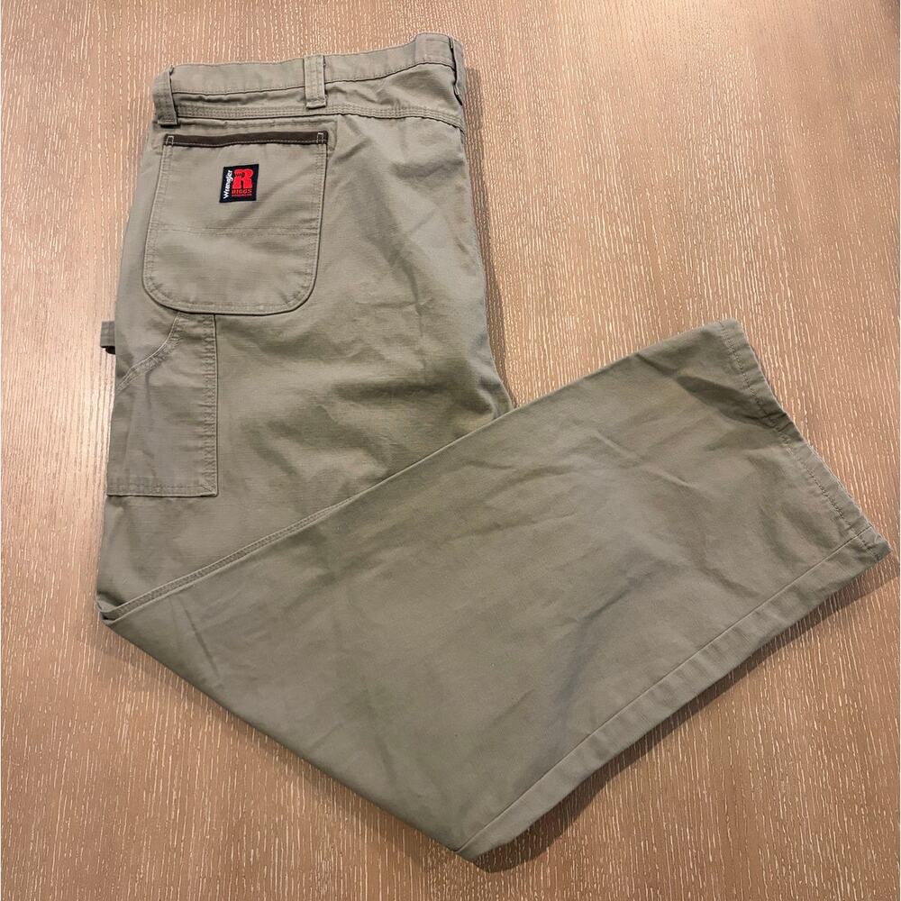 Wrangler RIGGS Workwear‎ Ripstop Cargo Pants Utility 52 X 32 Carpenter Heavy